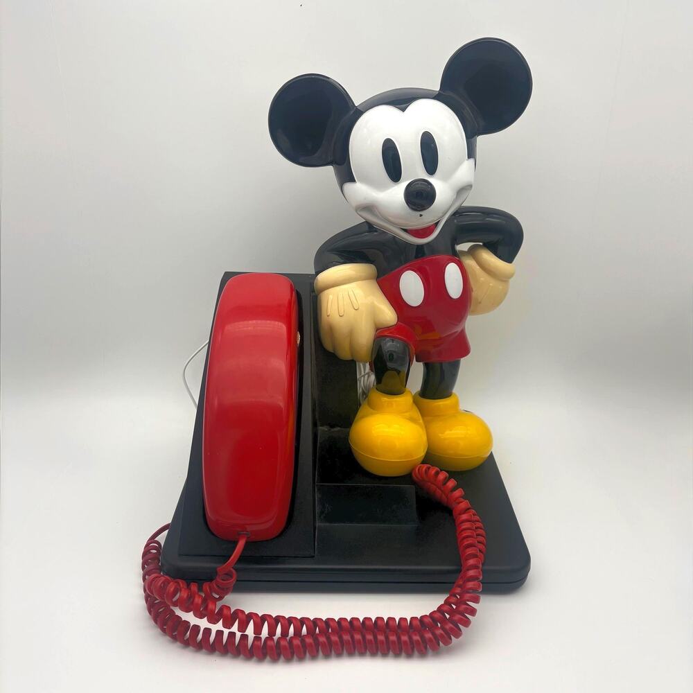 Vintage 1990s Disney Mickey Mouse AT&T Telephone - UNTESTED